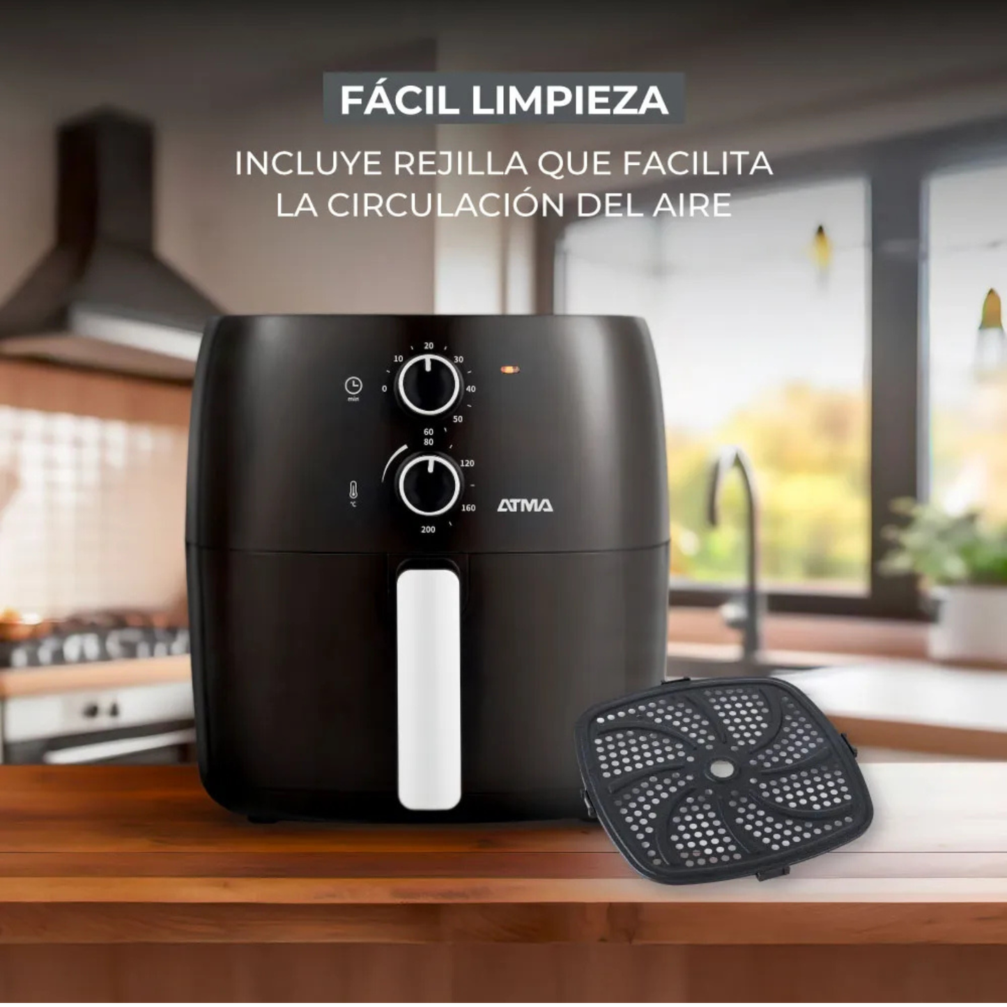 🛒 Freidora de Aire Atma FR60MA 6.5L – Cocina sin aceite, come rico y sano
