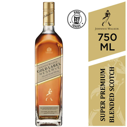 Whisky Johnnie Wk gold label reserve botella 750 ml