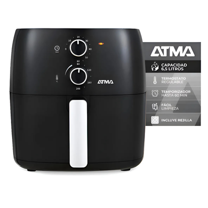 🛒 Freidora de Aire Atma FR60MA 6.5L – Cocina sin aceite, come rico y sano